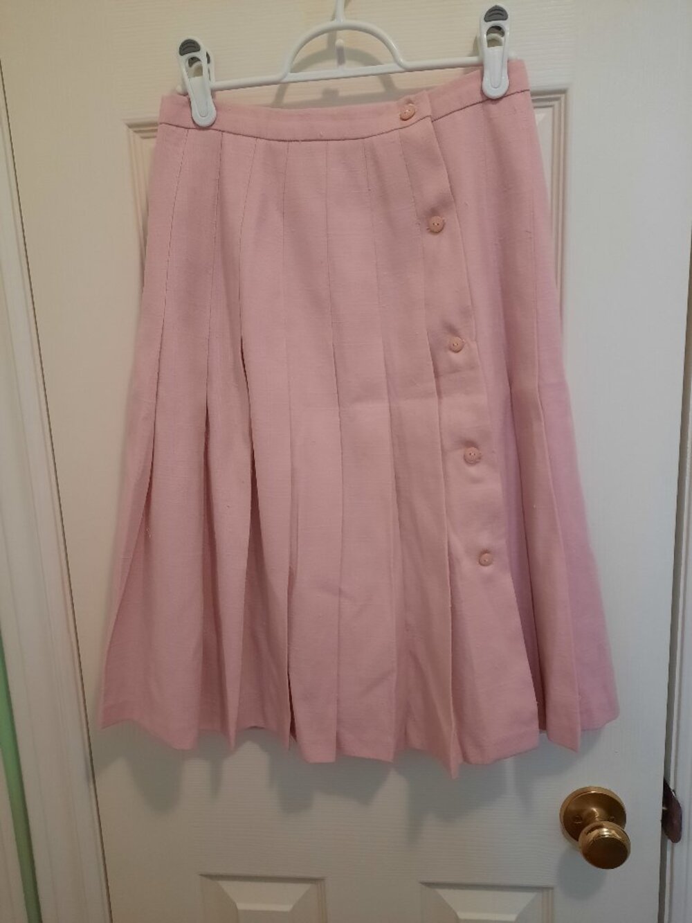 Brand New Women's Pleated High Waist Lined Skirt